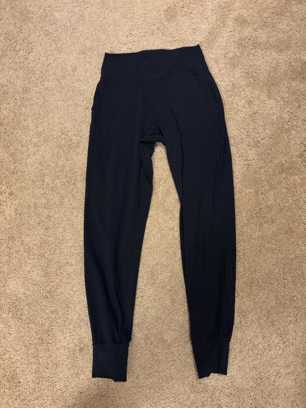 Lululemon Black Align Joggers - Size 6 - Picture 3 of 6